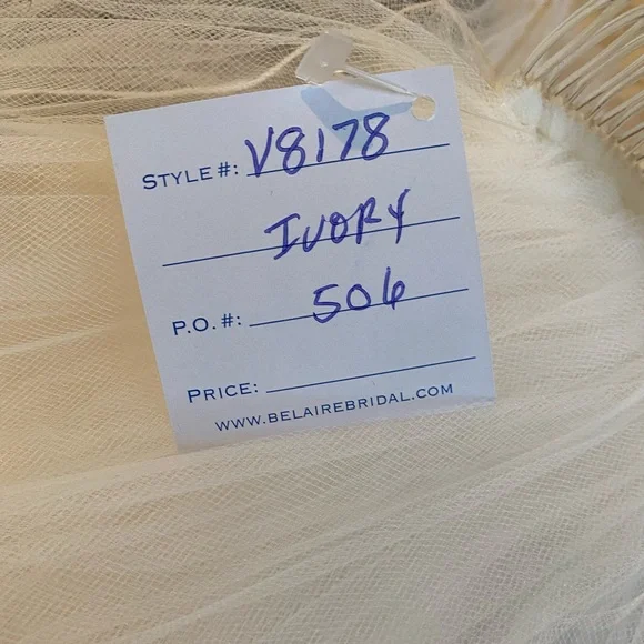 Wedding dress. Eddy K. Size 8. Never worn or altered. Tags still on.